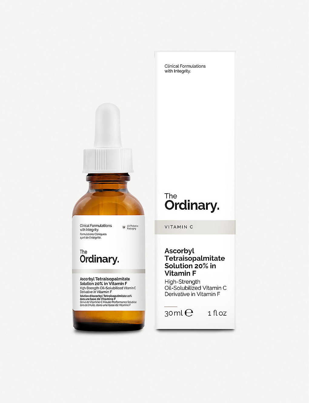 Ascorbyl Tetraisopalmitate Solution 20% in Vitamin F