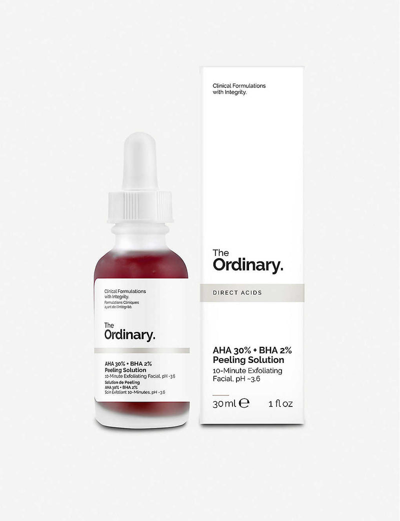 美容液 TO AHA 30% + BHA 2% 30ml *5 THE ORDINARY AHA 30% + BHA 2% Peeling Solution 30ml - FAIRYGLOWSG